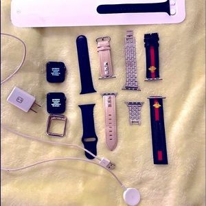 Set of 2 Apple watches (bundle) 38mm like new.series 3